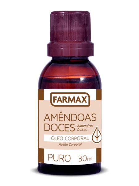 Oleo Corporal Puro Amendoas 30ml Farmax