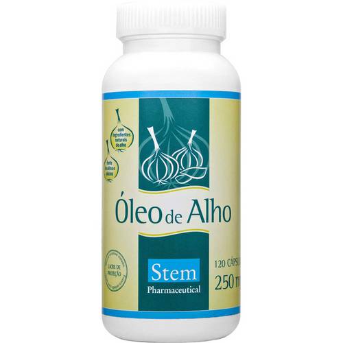 Óleo de Alho - 120 Cápsulas - Stem Pharmaceutical