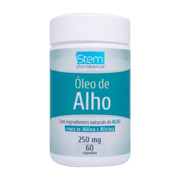 Óleo de Alho 250mg (60 Cápsulas) - Stem Pharmaceutical