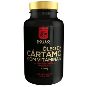 Óleo de Cártamo com Vitamina e 1000mg - 120 Cápsulas