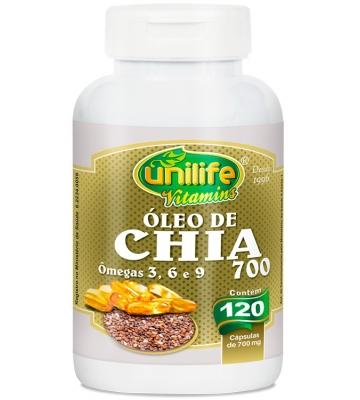 Óleo de Chia 120 Cápsulas - Unilife
