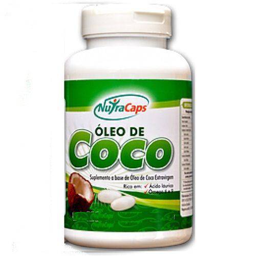 Óleo de Coco - 60 Cápsulas - NutraCaps