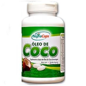 Óleo de Coco - 60 Cápsulas - Nutracaps