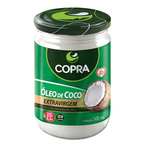 Óleo de Coco Copra Extravirgem 500Ml