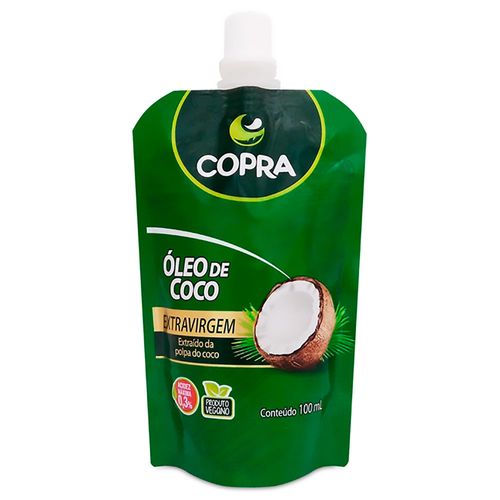 Óleo de Coco Copra Extravirgem Sachê 100ml