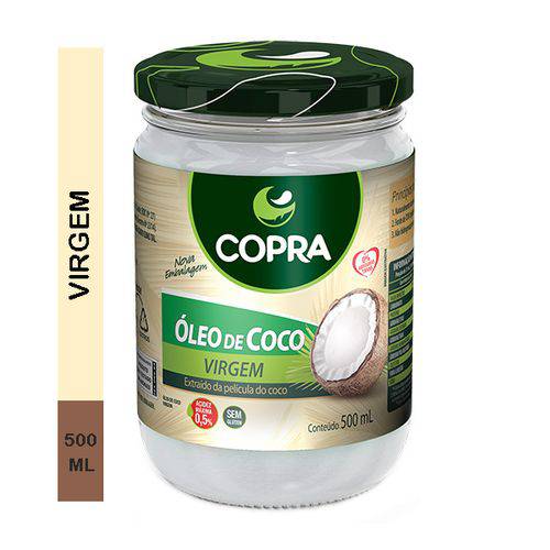 Óleo de Coco Copra Virgem 500ml
