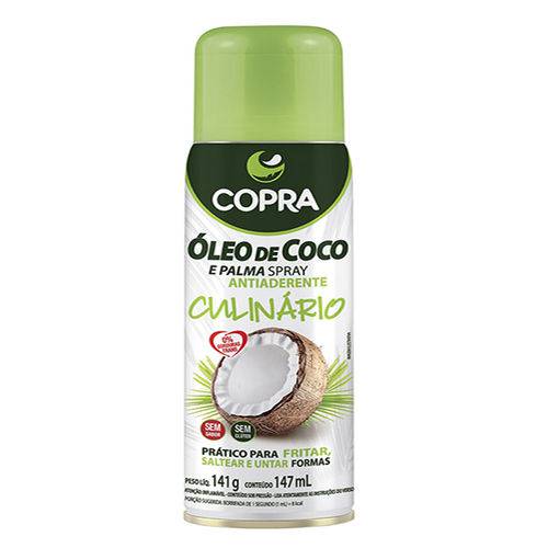 Óleo de Coco e Palma Spray Antiaderente Culinário Copra 147ml