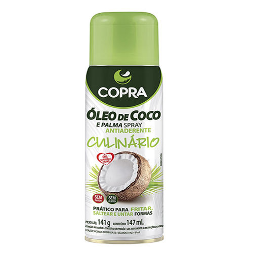 Óleo de Coco e Palma Spray Antiaderente Culinário Copra 147ml