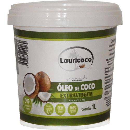 Tudo sobre 'Óleo de Coco Extra Virgem 1 Litro - Lauricoco'