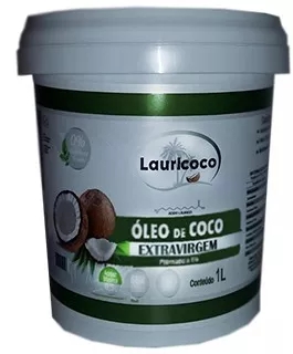 Óleo de Coco Extra Virgem 1 Litro - Lauricoco