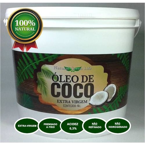 Tudo sobre 'Óleo de Coco Extra Virgem - Balde de 5 Litros'