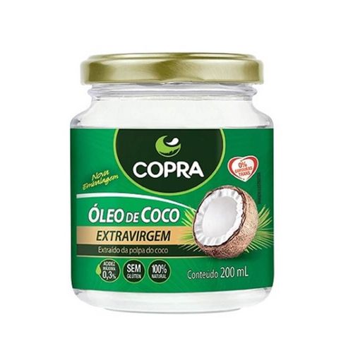 Óleo de Coco Extra Virgem - Copra - 200ml