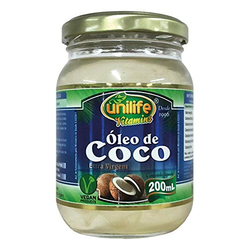 Óleo de Coco Extra-Virgem Unilife 200ml