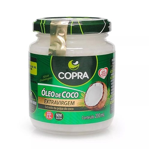 Óleo de Coco Extravirgem Copra 200Ml