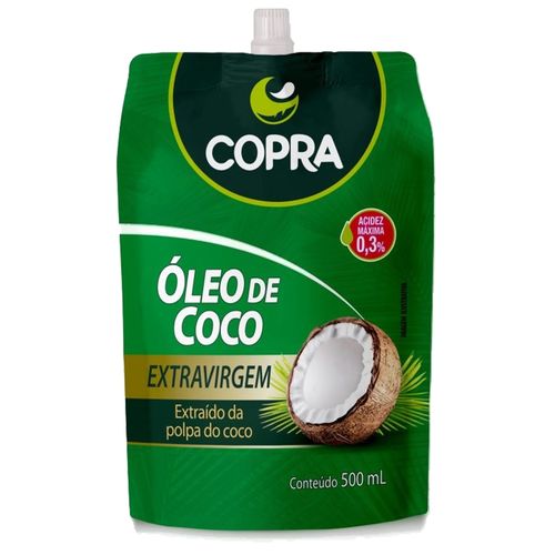 Óleo de Coco Extravirgem Pouch 500ml - Copra