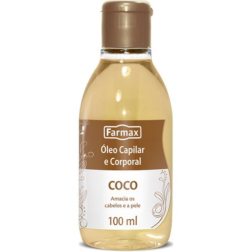 Óleo de Coco Farmax Capilar e Corporal 100ml