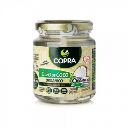 Óleo de Coco Orgânico Copra 200ml