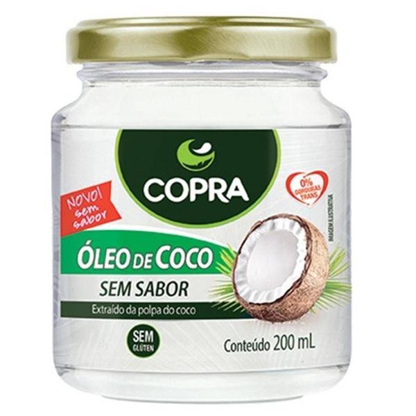 Óleo de Coco Sem Sabor 200ml Copra
