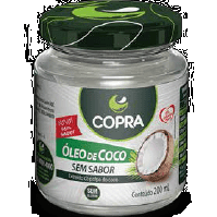 Oleo de Coco Sem Sabor 200Ml Copra