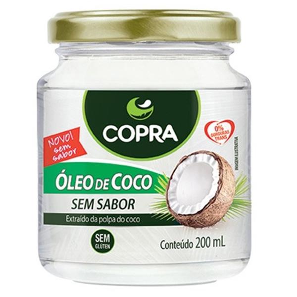 Óleo de Coco Sem Sabor 200ml - Copra