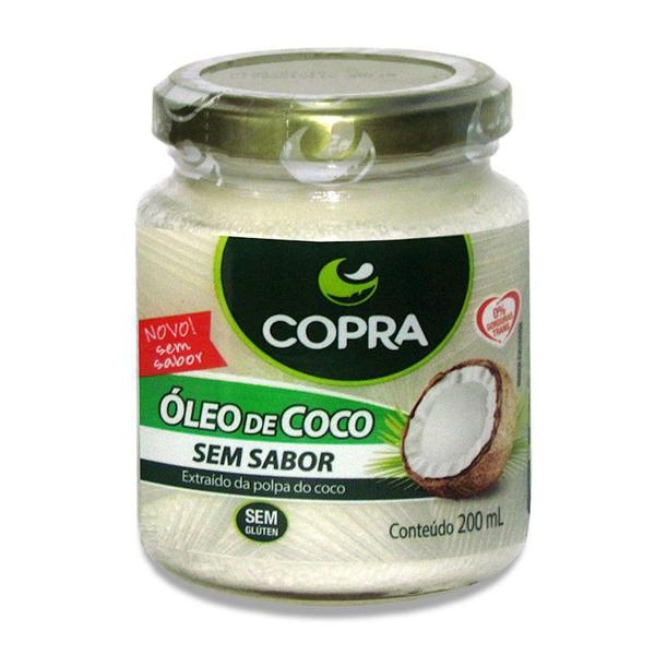 Oleo de Coco Sem Sabor 200ml Copra