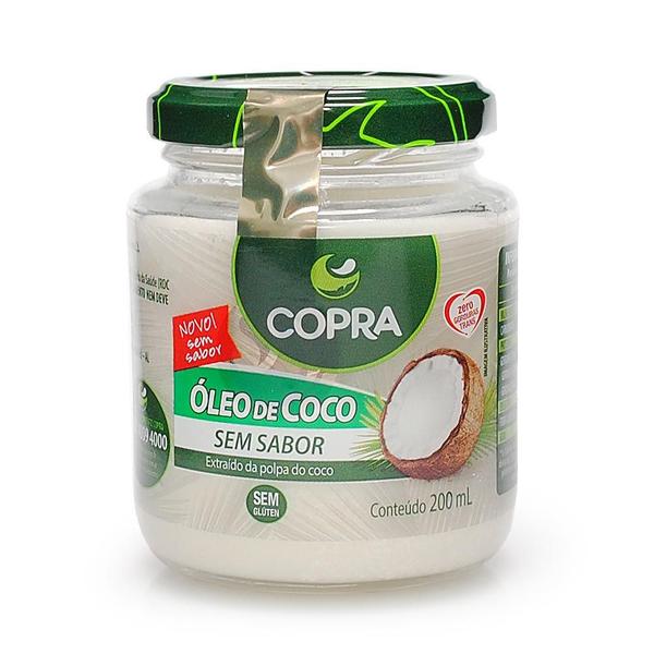 Óleo de Coco Sem Sabor (200ml) - Copra