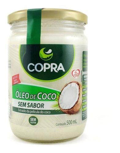 Oleo de Coco Sem Sabor 500ml Copra