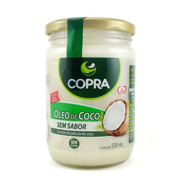 Óleo de Coco Sem Sabor - Copra 500ml