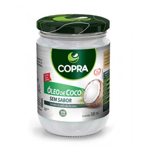 Óleo de Coco Sem Sabor Copra 500ml
