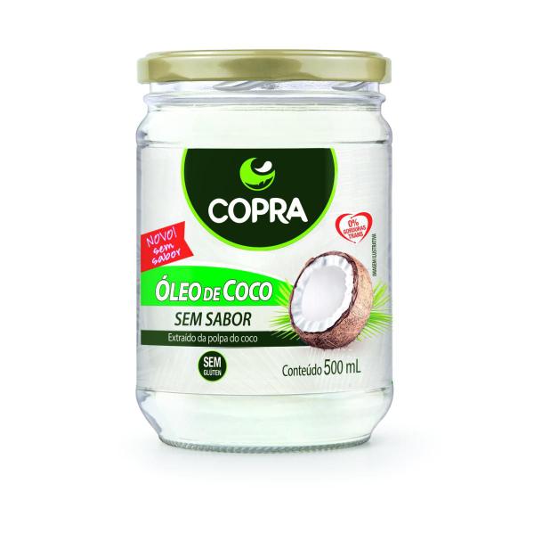 Óleo de Coco Sem Sabor Copra 500ml