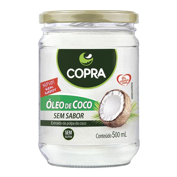 Óleo de Coco Sem Sabor - Copra - 500ml