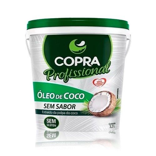 Óleo de Coco Sem Sabor 3,2L - Copra