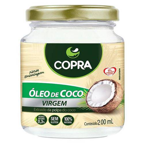 Oleo de Coco Virgem 200ml - Copra