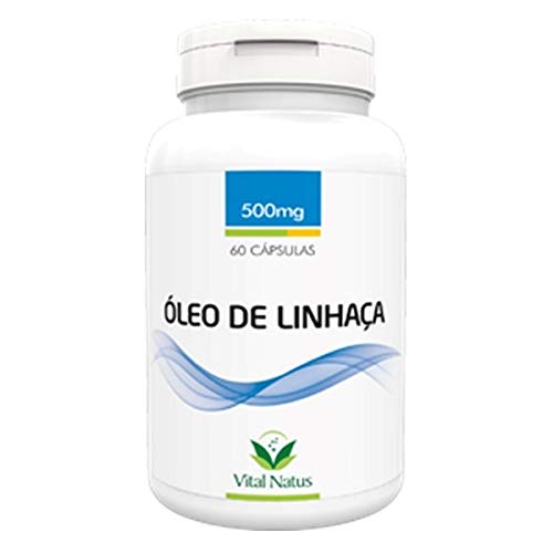 Oleo de Linhaca - 60 Capsulas 500mg - Vital Natus