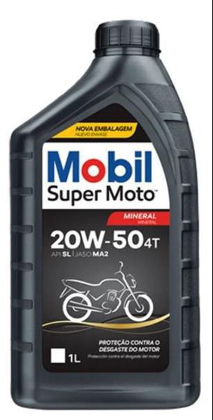 Óleo de Moto Mobil Super 4t 20w50 1 Lt