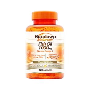 Oleo de Peixe - Fish Oil Sundown 1000 Mg com 320 Capsulas