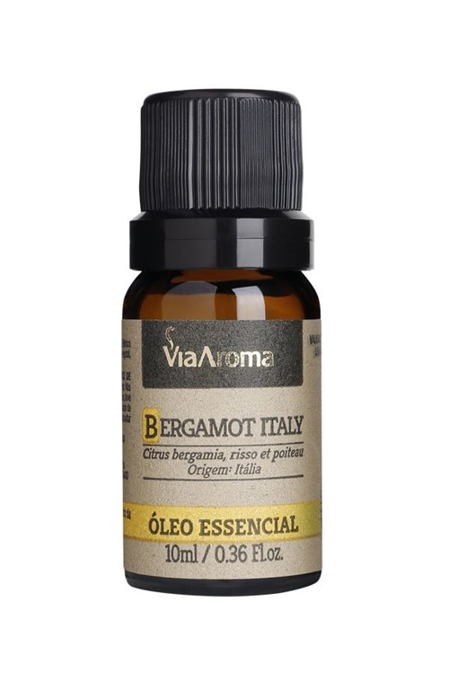 Óleo Essencial de Bergamot Italy 10Ml Via Aroma
