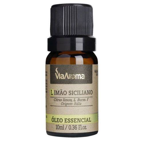 Oleo Essencial de Limão Siciliano - 10ml - Via Aroma