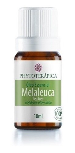 Óleo Essencial de Melaleuca (Tea Tree) Phytoterápica - 10Ml (Meelaleuca, Frasco, Todas)