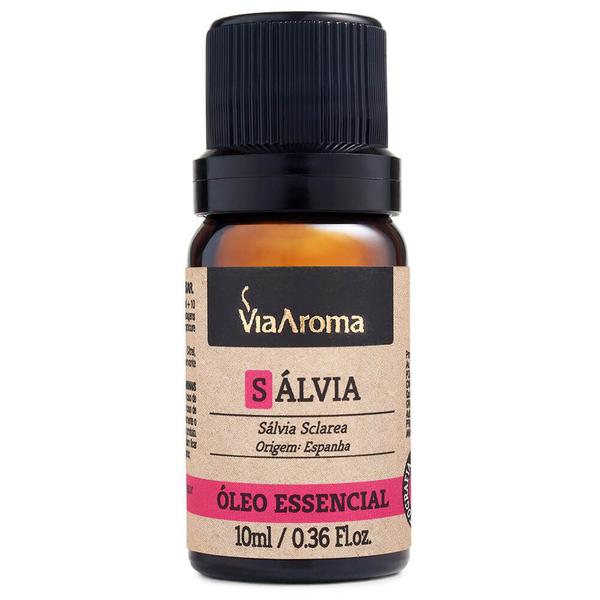 Oleo Essencial de Salvia de 10ml Via Aroma