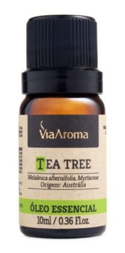 Óleo Essencial de Tea Tree- Melaleuca 10 Ml - Via Aroma