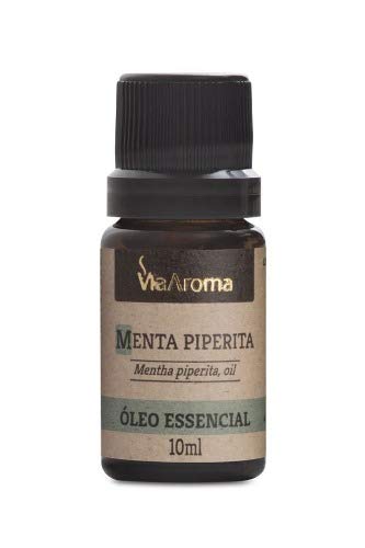 Óleo Essencial Menta Piperita 10ml 100% Natural Via Aroma