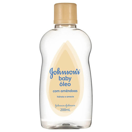 Óleo Infantil de Amêndoas para Crianças Johnsons Baby 200ml