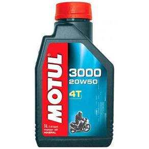 Óleo Motul 3000 4T para Motor 4T 20W50 Mineral - 1000ml