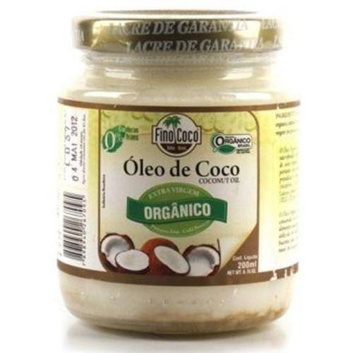 Tamanhos, Medidas e Dimensões do produto Óleo Orgânico de Coco Extra Virgem - 200ml