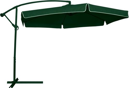 Ombrelone Suspenso Regular Poliéster 3 M - Verde