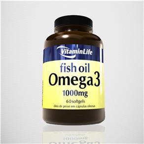 Omega 3 1000 Mg - VitaminLife - 200 Cápsulas