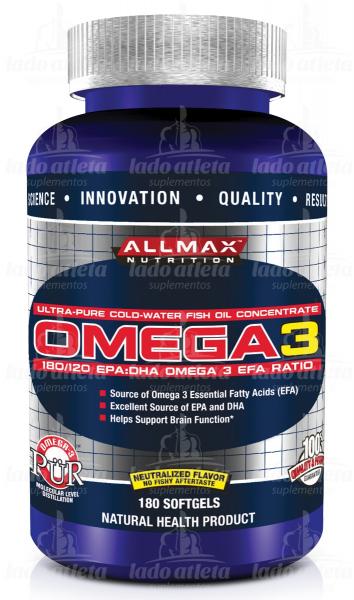 Omega-3 (180 Softgels) - Allmax Nutrition
