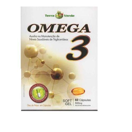 Omega 3 500 Mg SoftGel 60 Capsulas Terra Verde