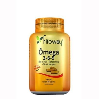 Omega 3-6-9 - 60 Cápsulas - Fitoway